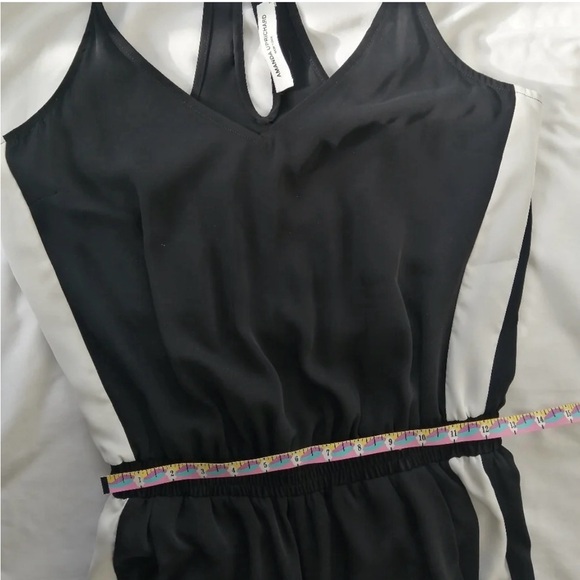Amanda Uprichard Track Jumpsuit with Contrast Piping and Side Slits Small - Picture 5 of 8